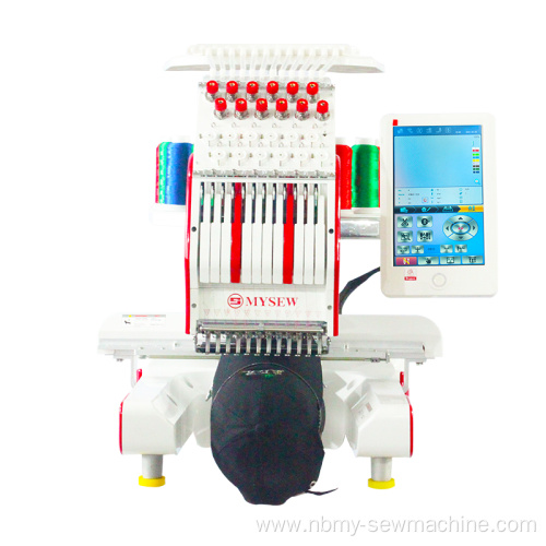 New computer-controlled single-head embroidery machine